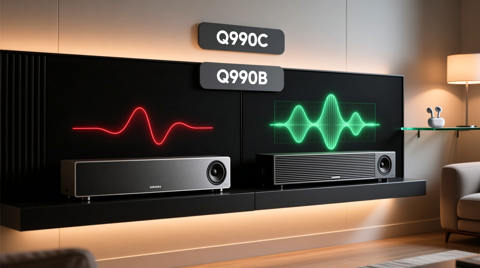 samsung q990c vs q990b did they actually fix the bass issues