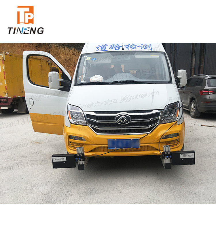 Máy Dò Laser Cảm Biến Tốc Độ Điện Từ TP-RCD2000 Điện Tử Loại Rơ Moóc/Đa Điểm Khảo Sát Giám Sát Vỉa Hè Kỹ Thuật Số