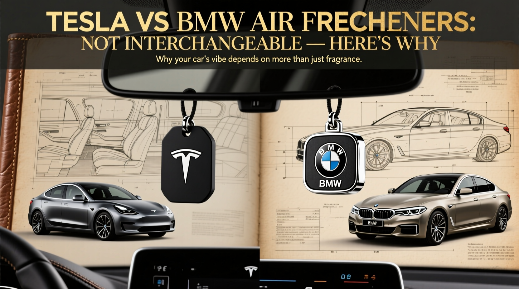 tesla vs bmw air fresheners