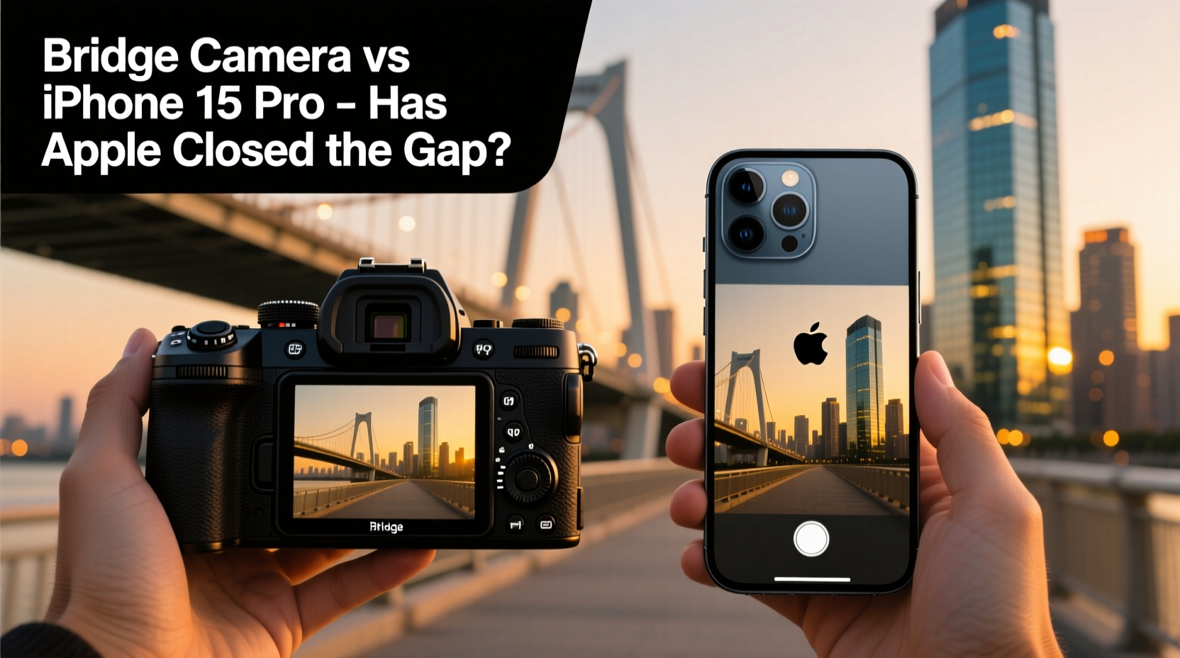 bridge camera vs iphone camera has apple really closed the gap