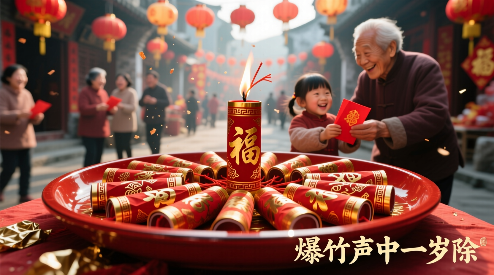 what is the significance of firecrackers during chinese new year
