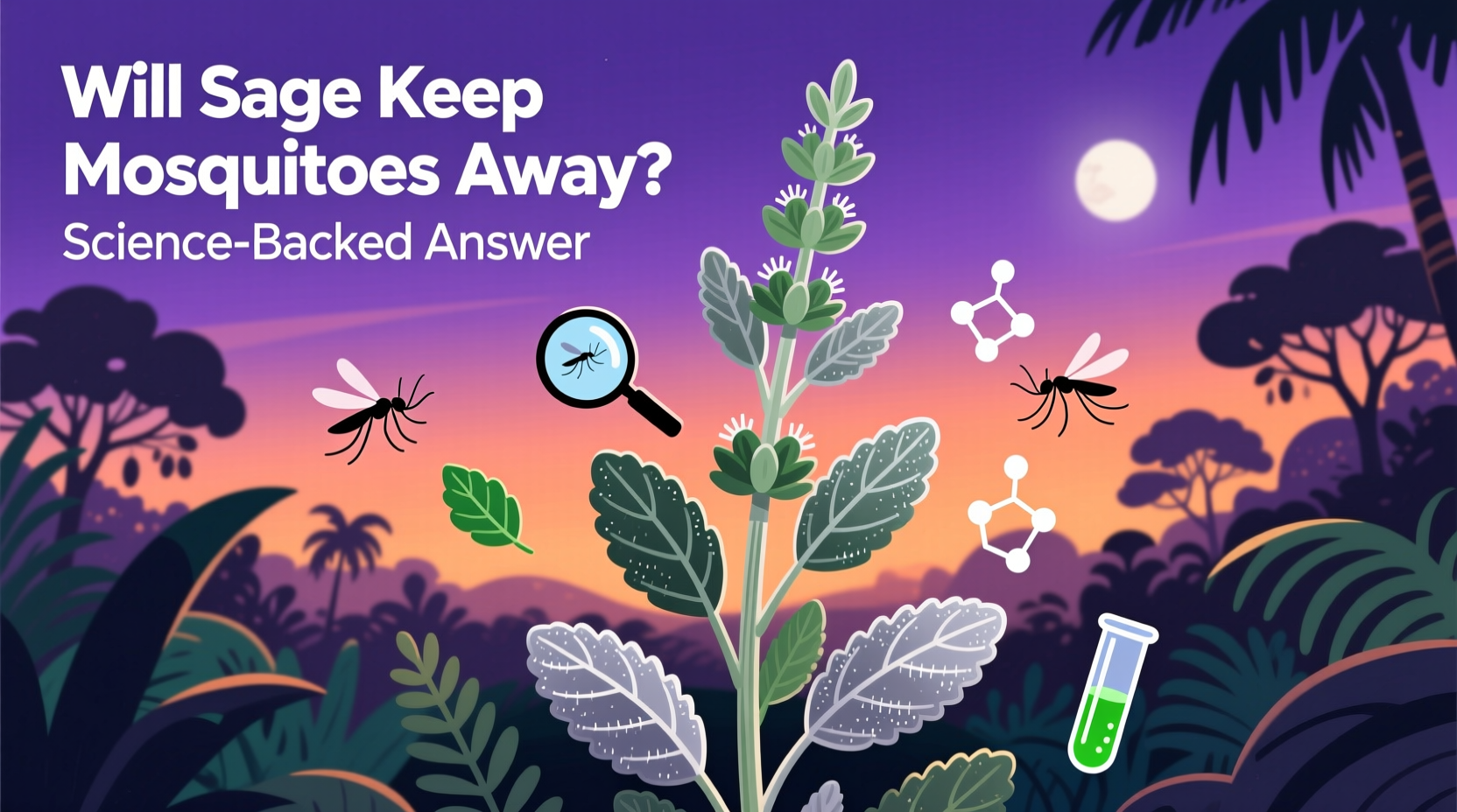 Will Sage Keep Mosquitoes Away? Science-Backed Answer