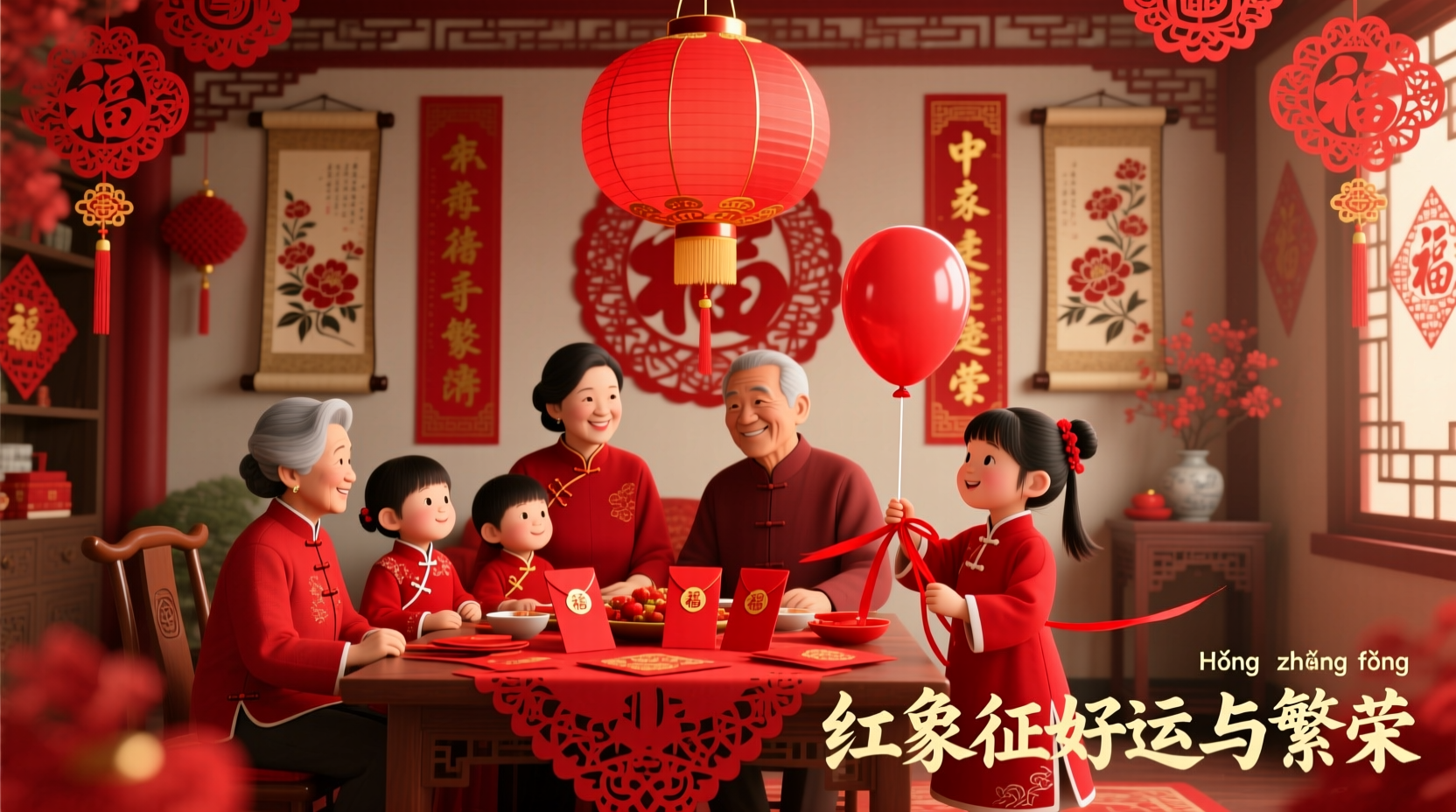 what does red mean in chinese new year