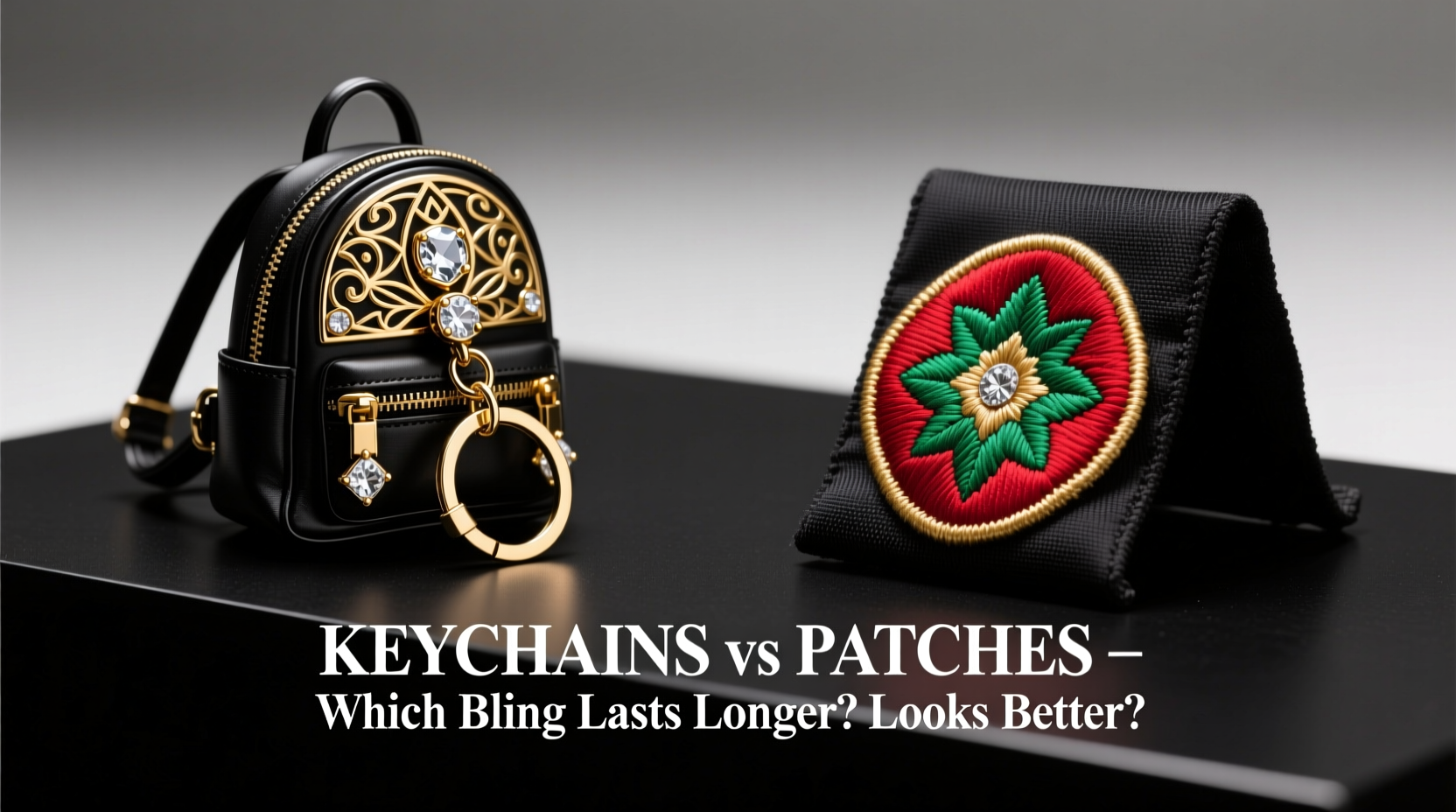 backpack keychains vs patches which bling lasts longer looks better