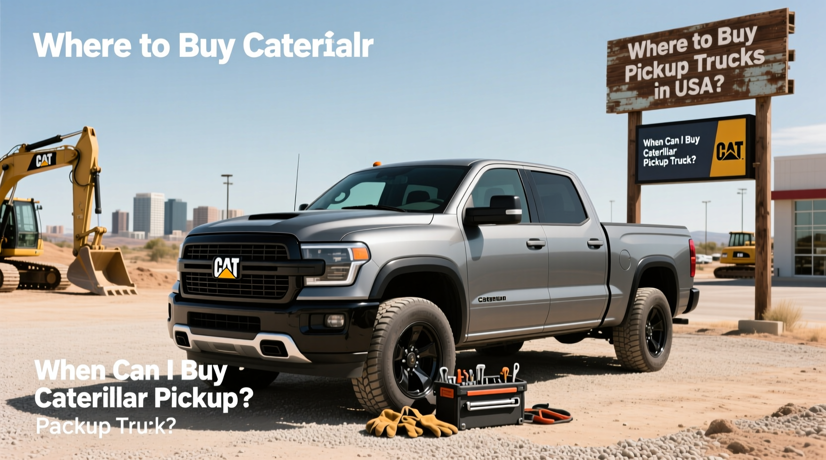 Where to Buy a Caterpillar Pickup Truck: A Buyer’s Guide