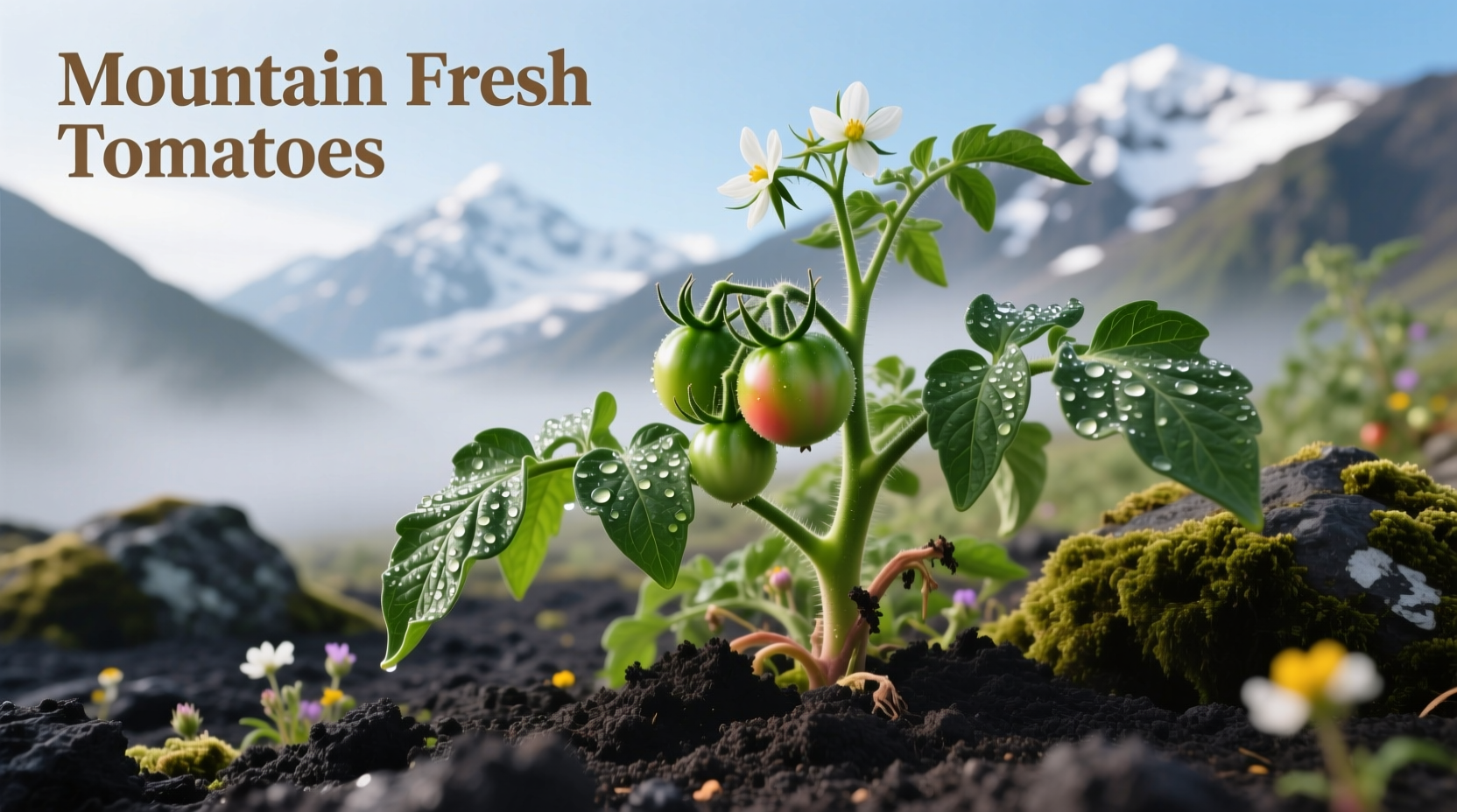 mountain fresh tomato plants