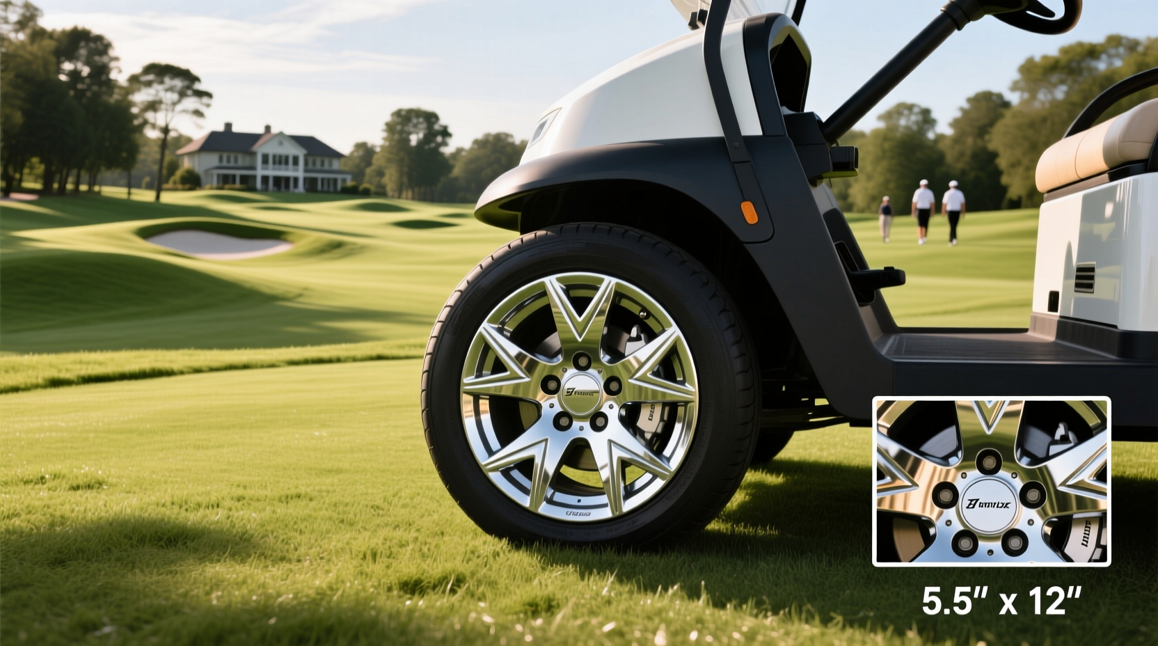 How to Choose Golf Cart Hub Caps, What Is the Standard Size?