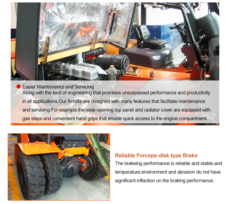 Sinolift CPCD120  12Ton Diesel Forklift with 3m two stage Wide-view mast