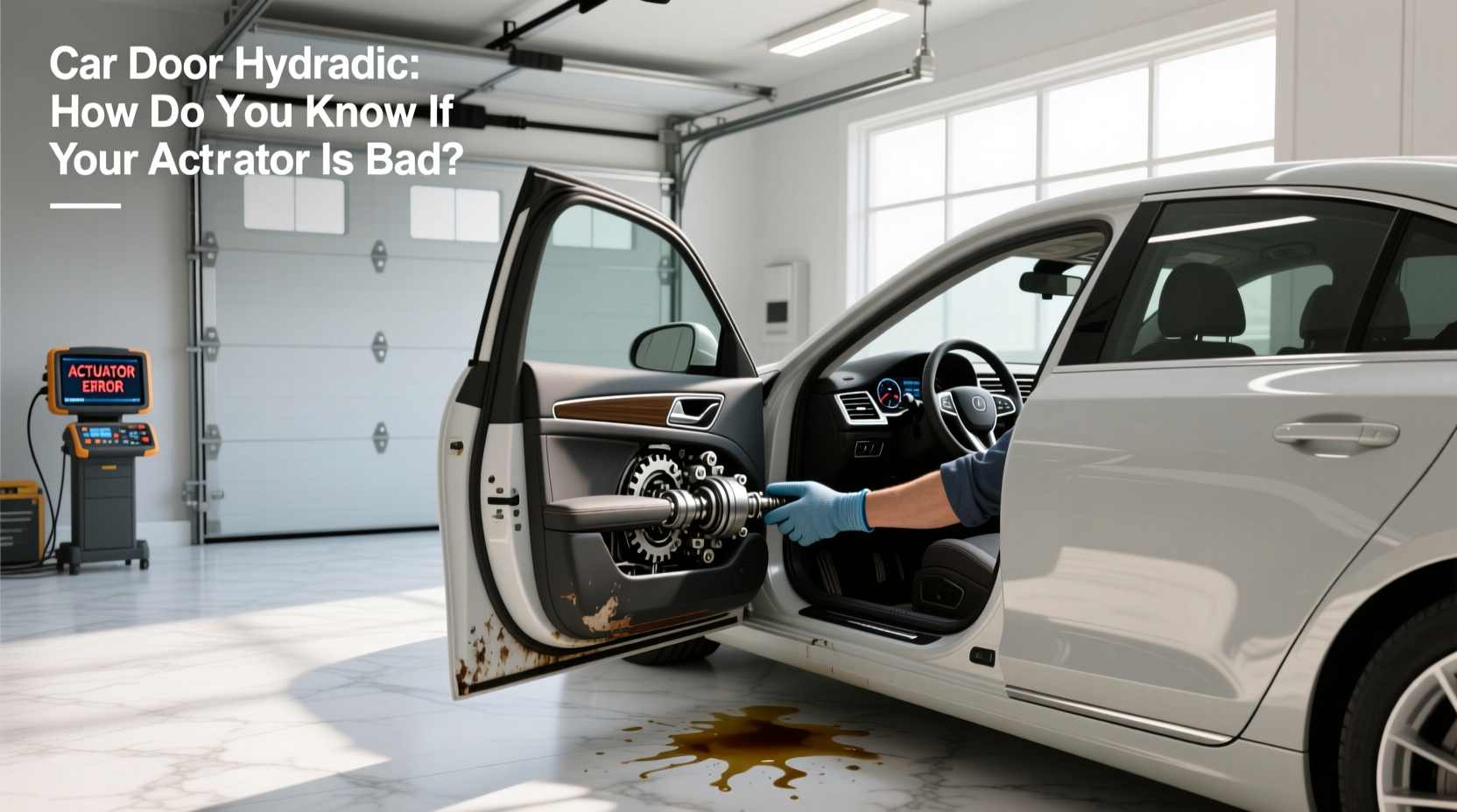 How to Choose Car Door Hydraulic Actuator: Buying Guide