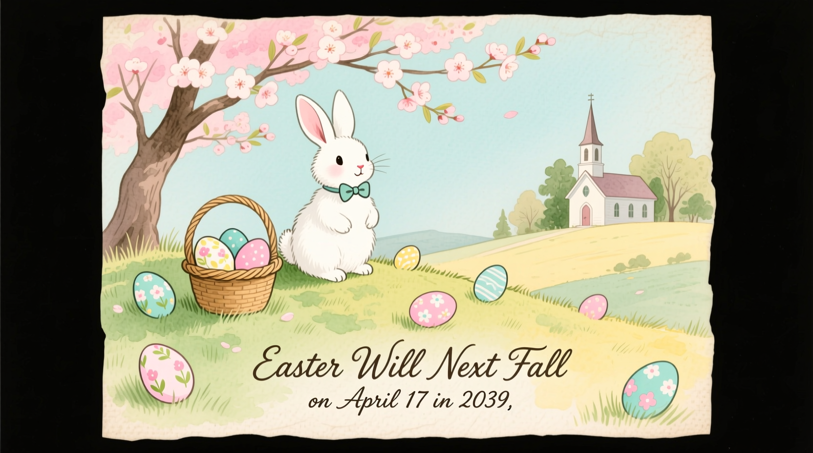 when will easter be on april 17 again