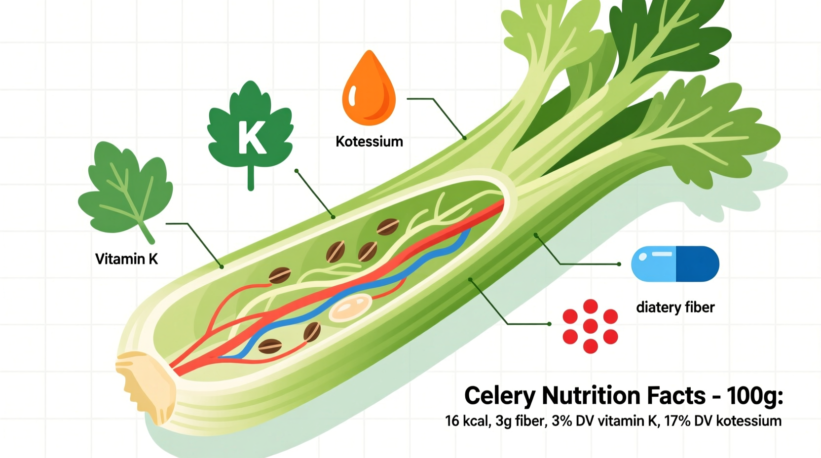 nutritional benefits of celery