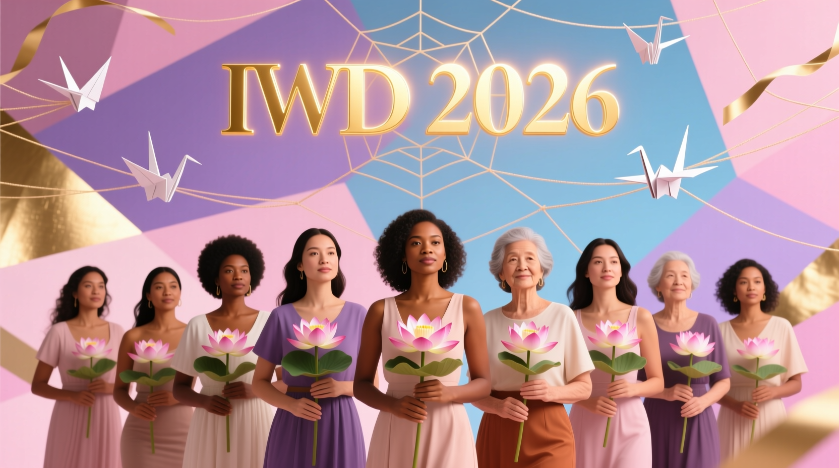 international womens day decoration