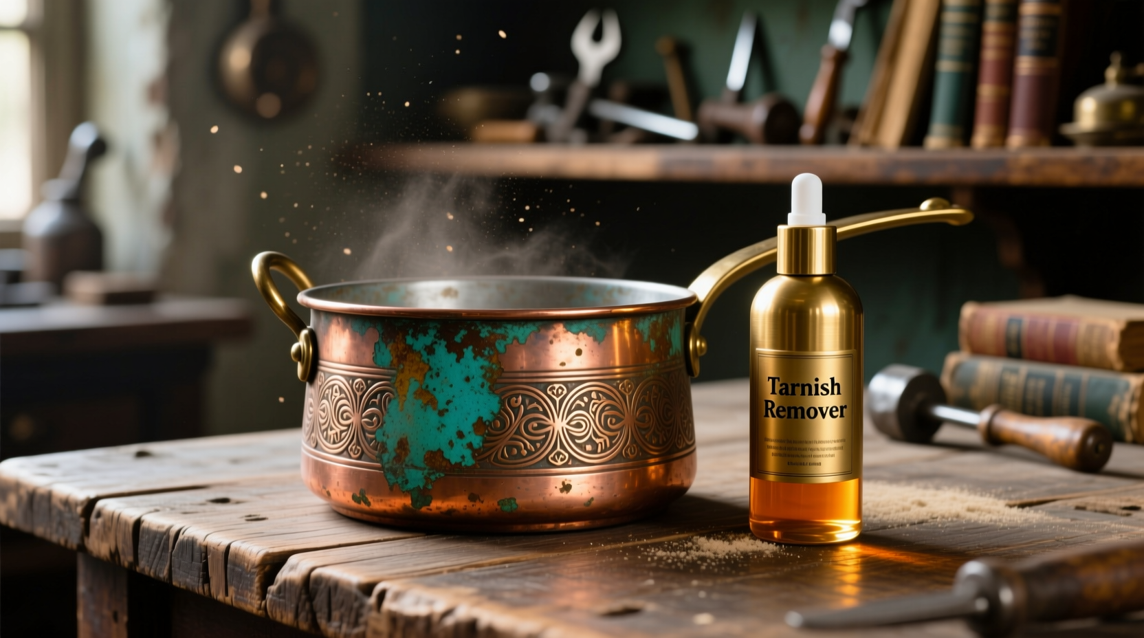 copper and brass tarnish remover