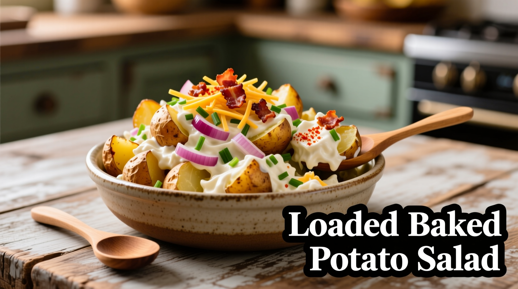 loaded baked potato potato salad
