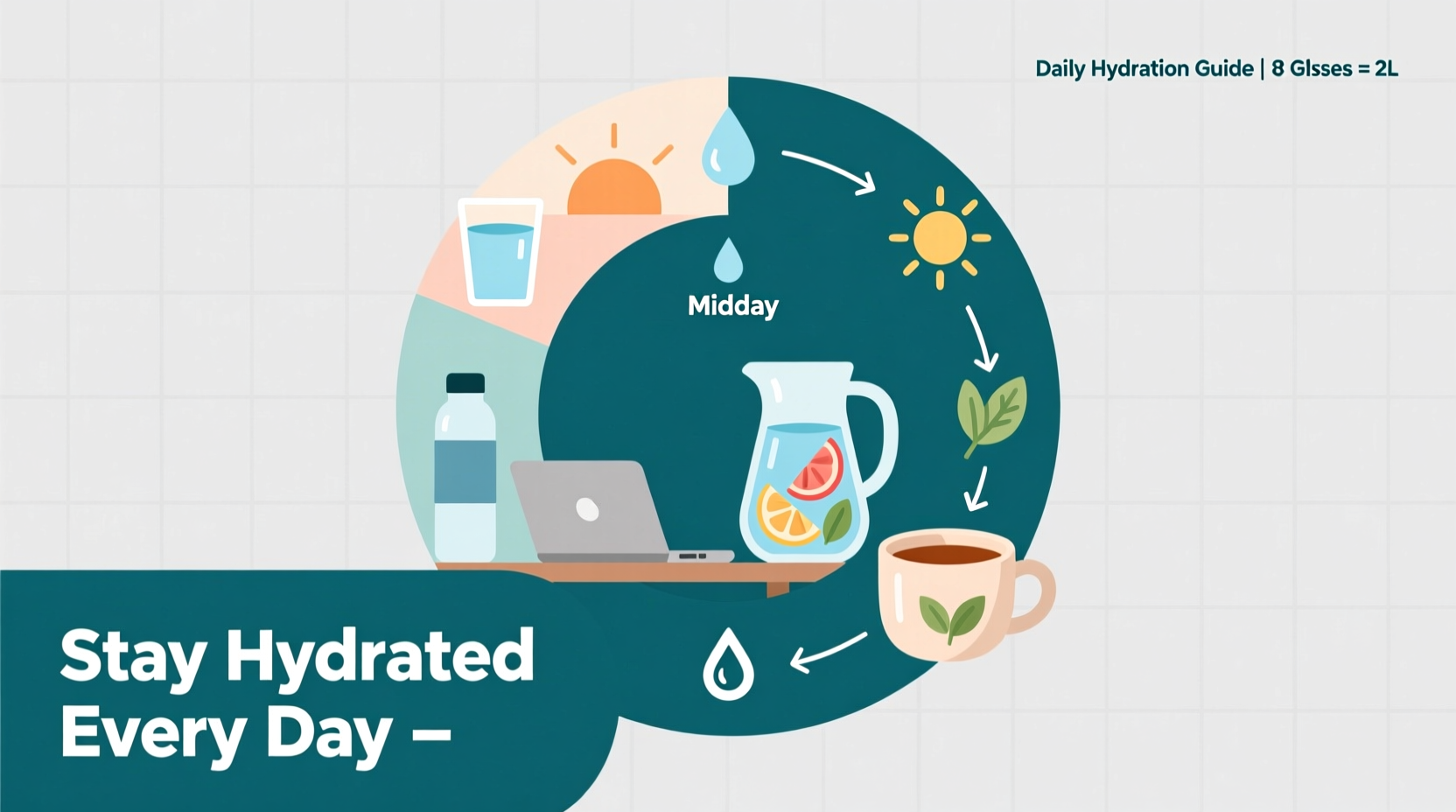 a practical guide to the best way to stay hydrated every day