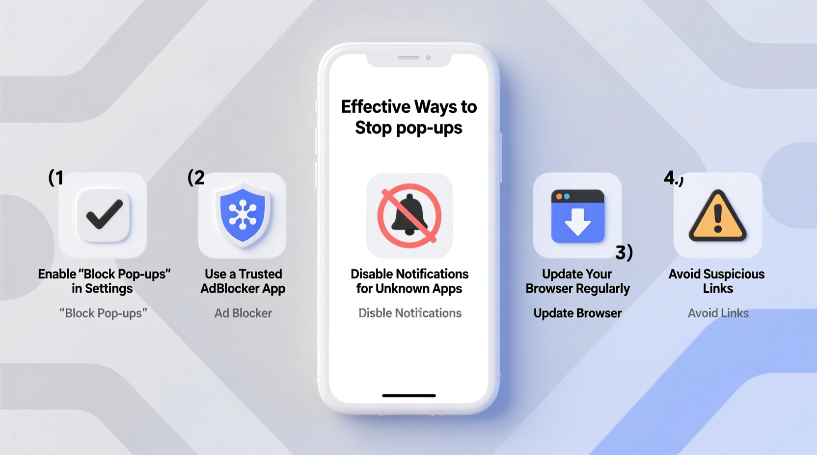effective ways to stop pop ups on your phone without complicated settings