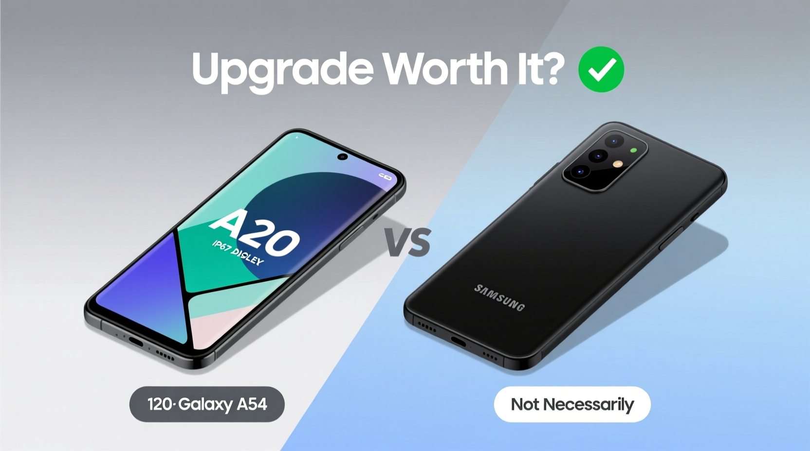 samsung a54 vs s20 is the newer model really worth the upgrade