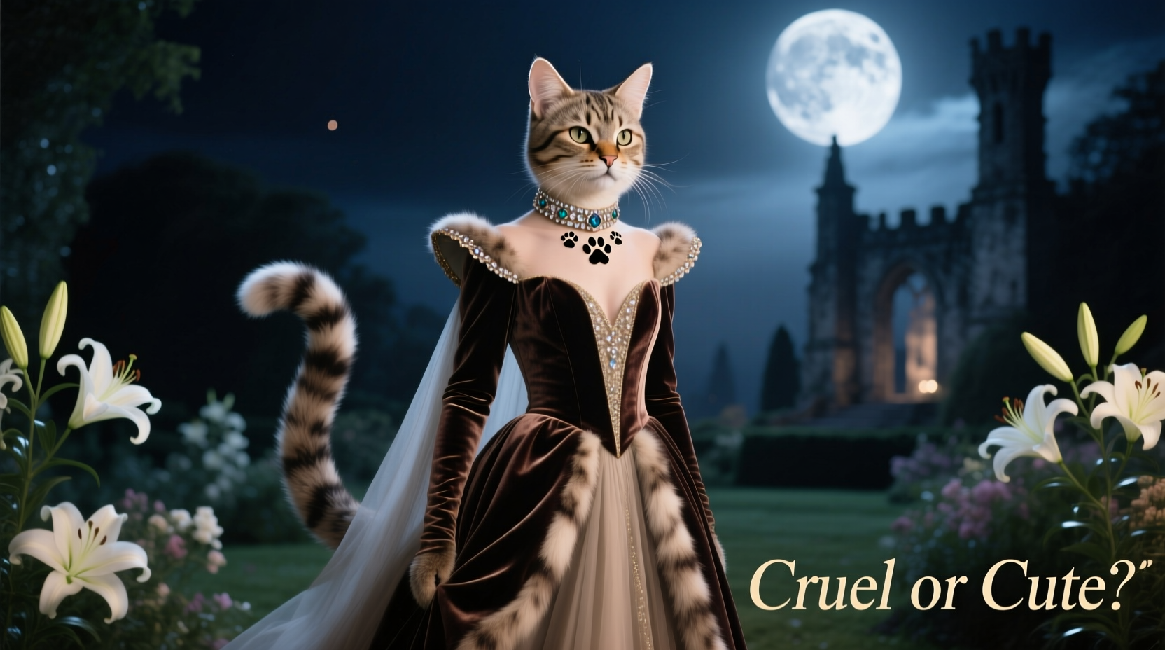 cat princess dress vs cat collar are dresses actually cruel or just cute