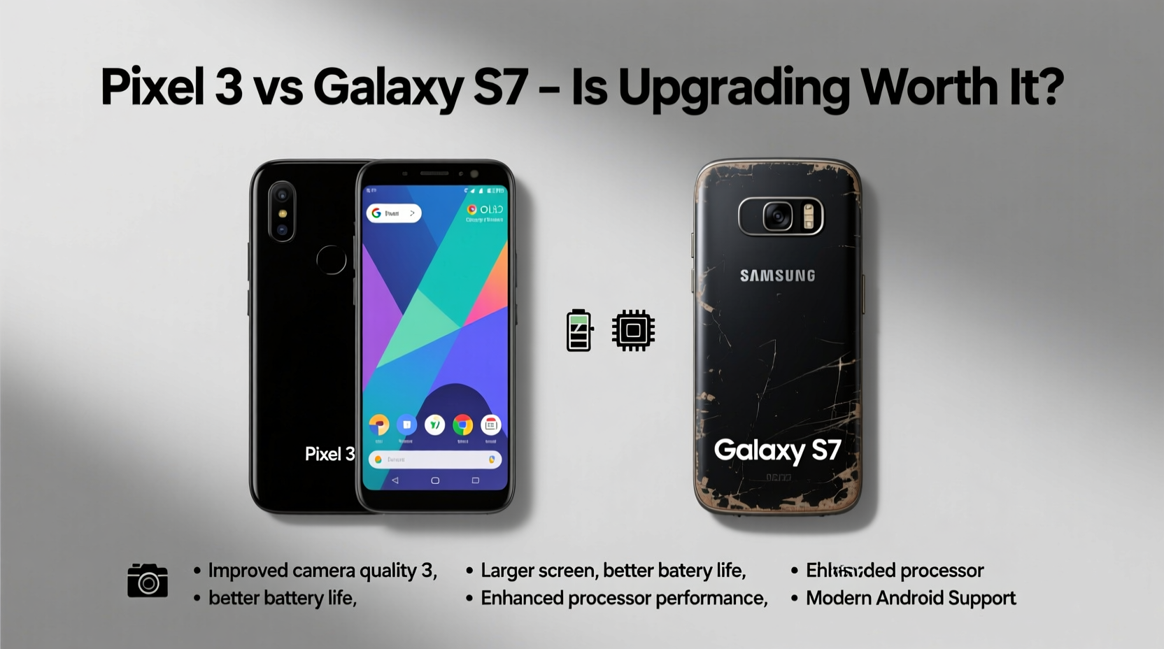 pixel 3 vs galaxy s7 was upgrading worth it or should i stick with my s7