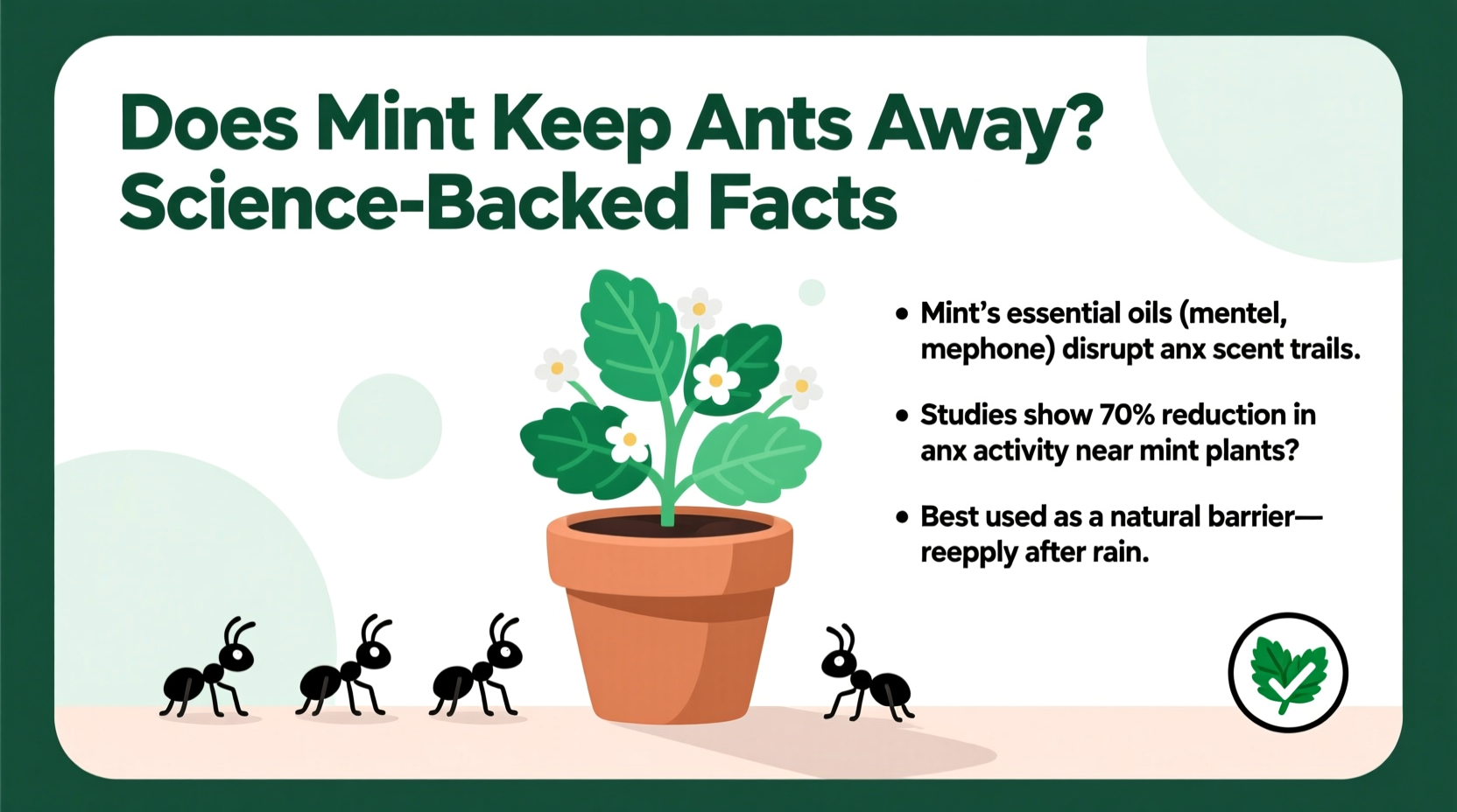 does mint keep ants away