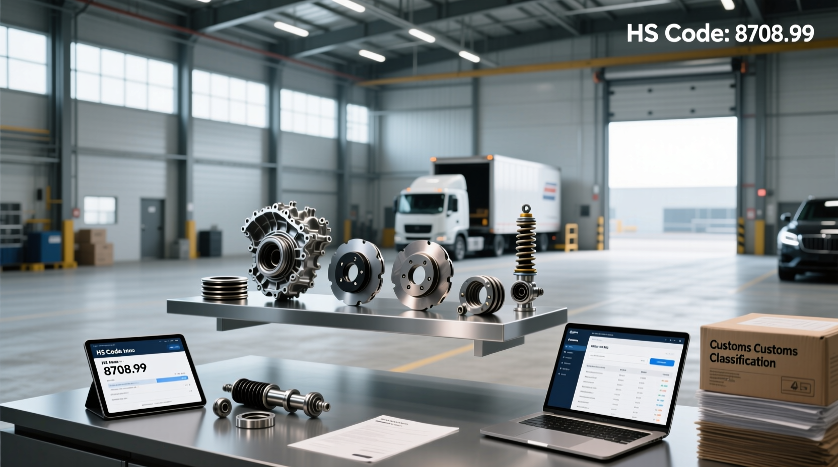HS Code for Automotive Parts Guide: How to Classify Correctly