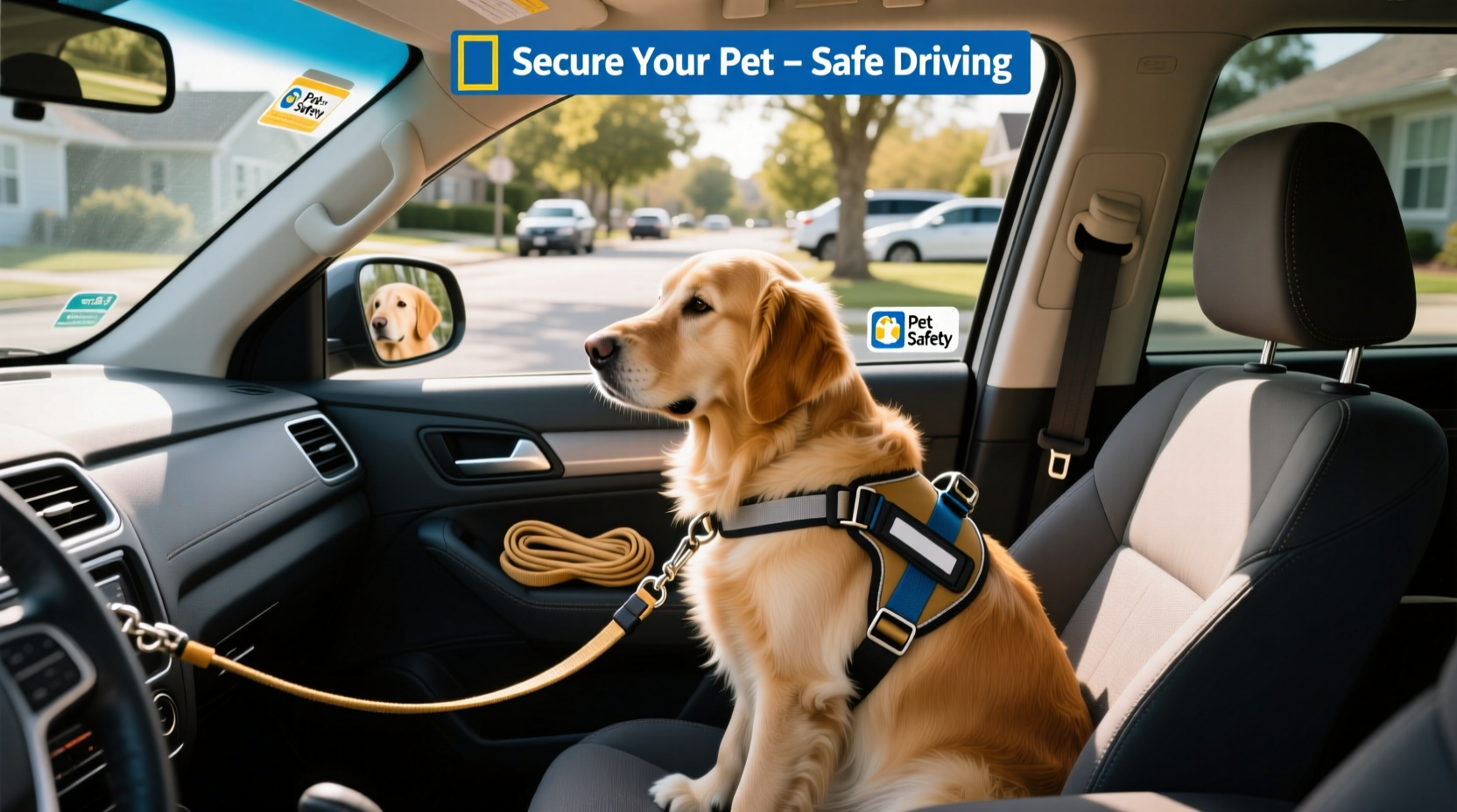 the ultimate guide to safely securing your dog with a leash while driving