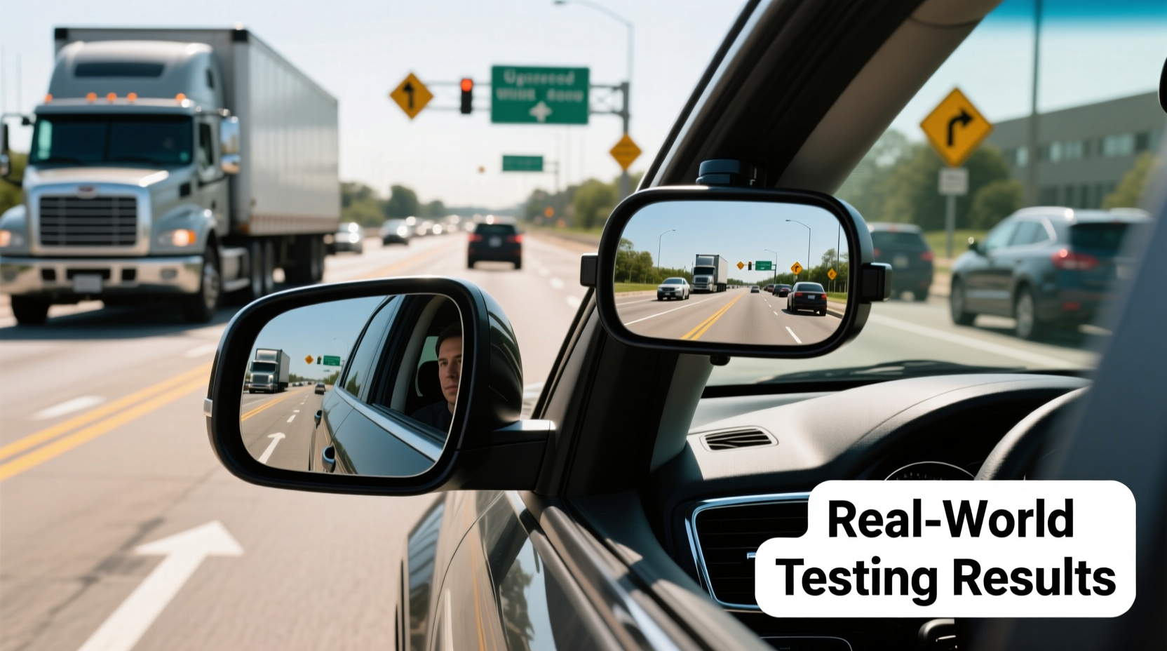 blind spot mirrors suv truck testing