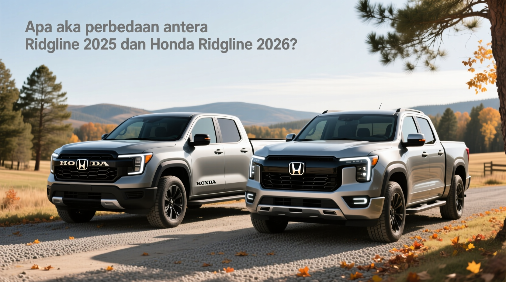 Honda Ridgeline 2025 vs 2026 Guide