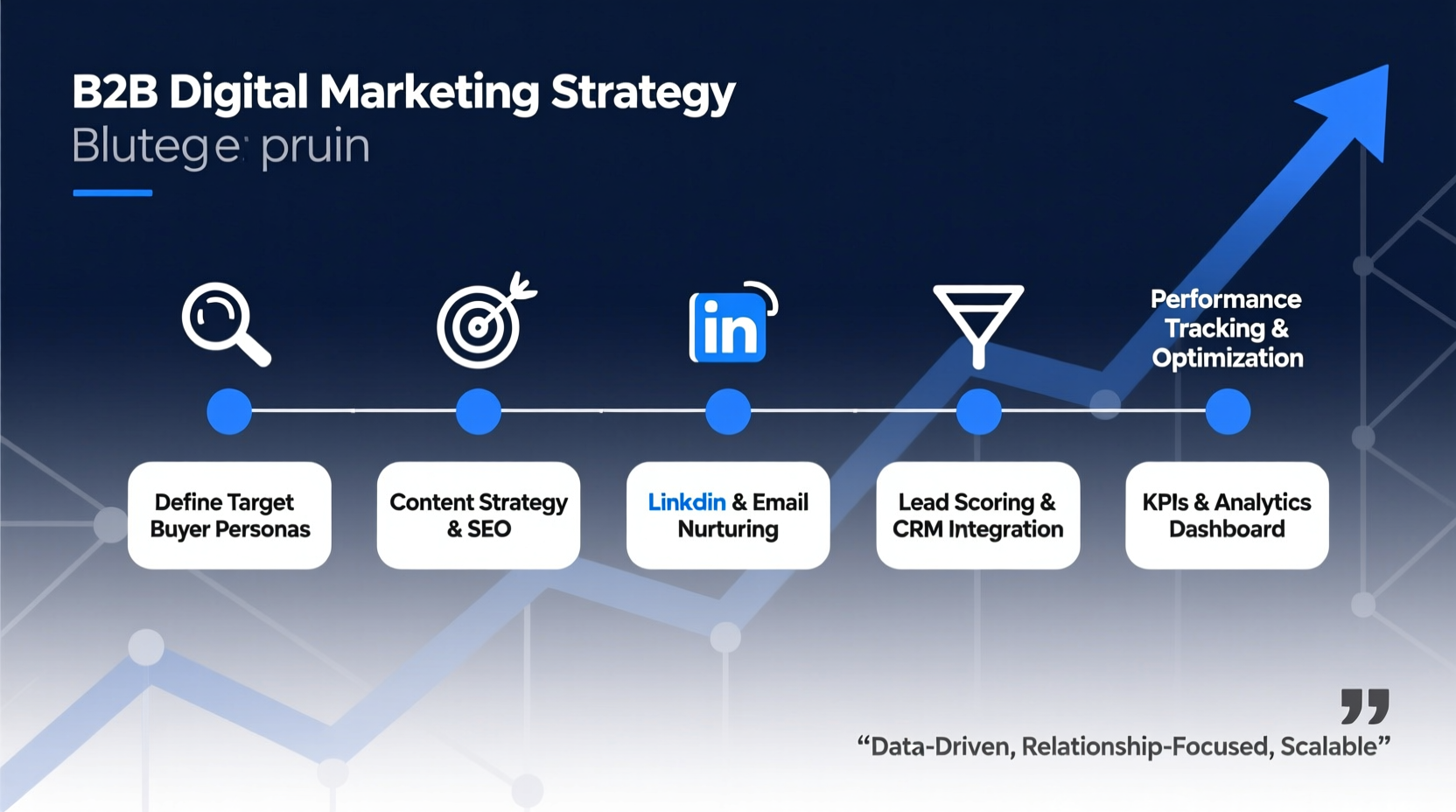 how to create a digital marketing plan for b2b brand