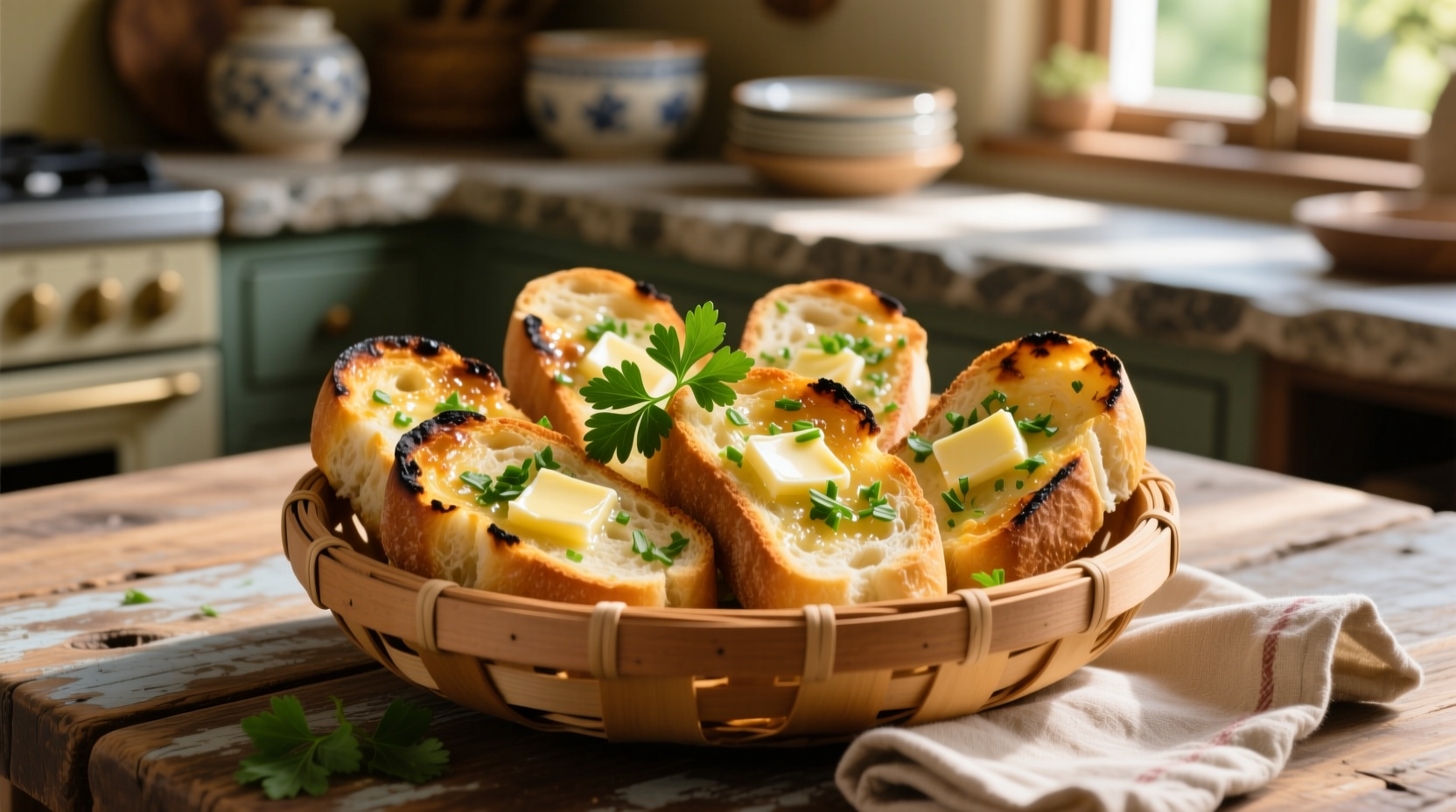 Perfect Garlic Bread Slices: Thickness, Temp & Techniques