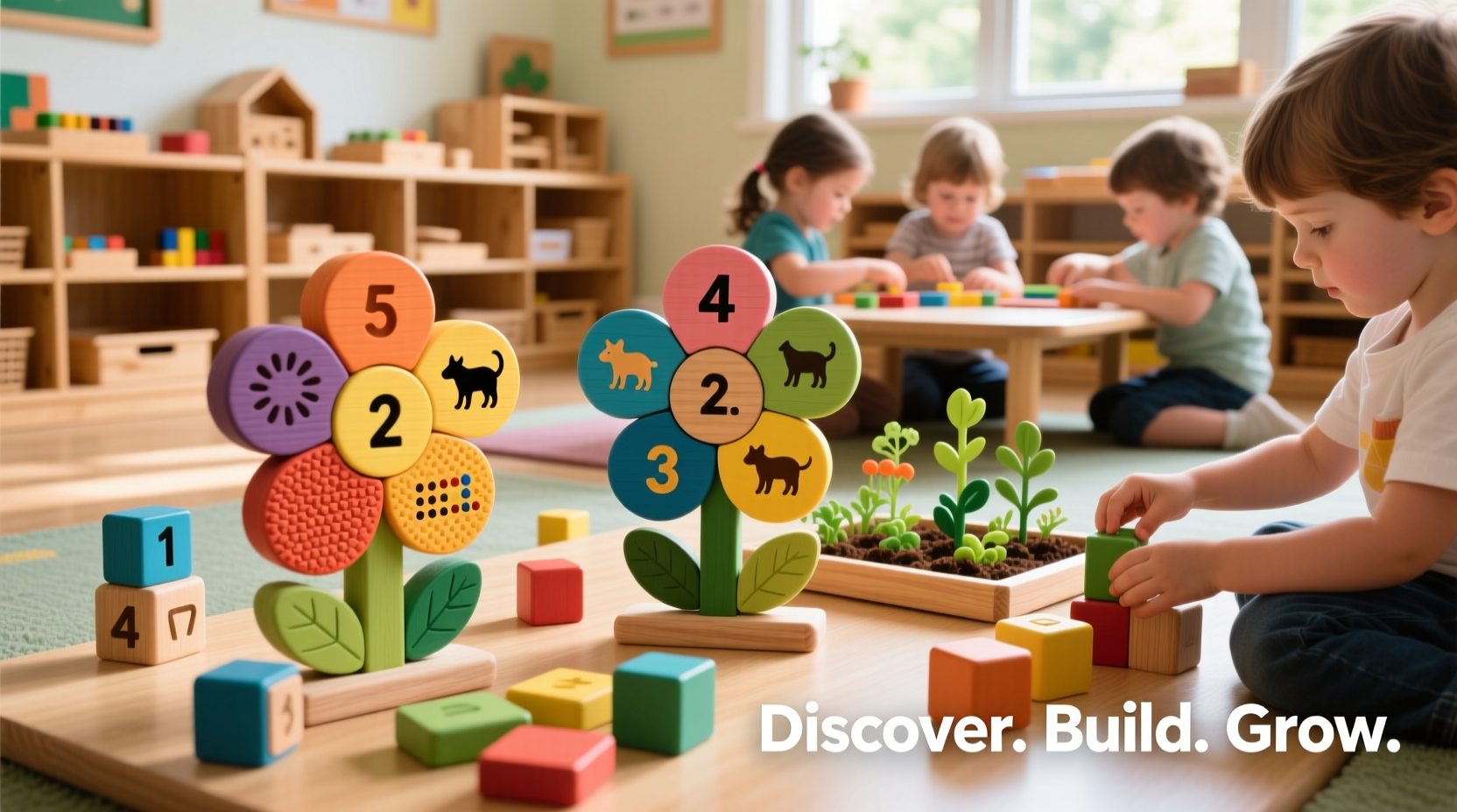 creative ways to use flower building blocks to boost learning and development