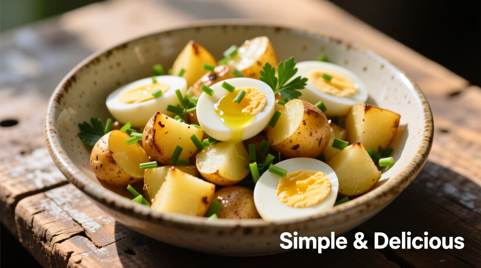 Perfect Potato and Egg Salad Recipe: Creamy & Flavorful