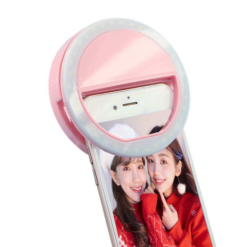 Nouveaux Arrivants 2020 Selfie Anneau Lumière 18 Pouces Rechargeable Led Lumière Pour Téléphone Anneau Lumineux