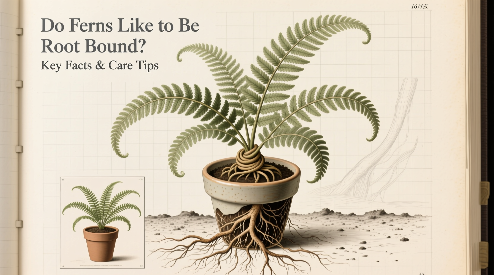 do ferns like to be root bound