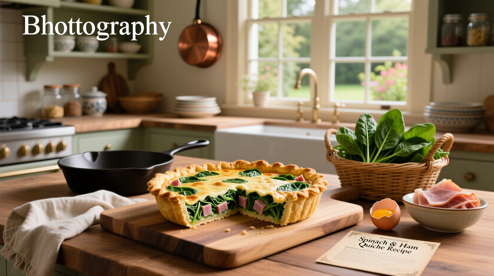 spinach and ham quiche recipe guide