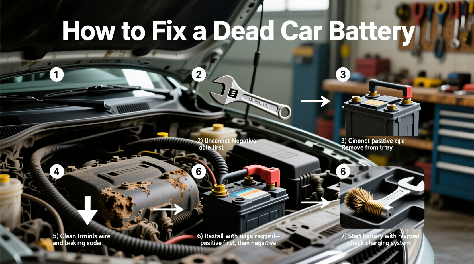 how do you fix a dead car battery