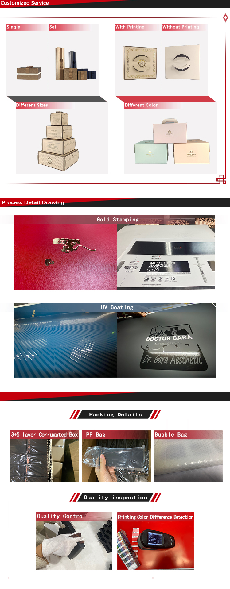 Customized Portable Fast Food Packaging Box Brown Kraft Paper Bento Box pizza box