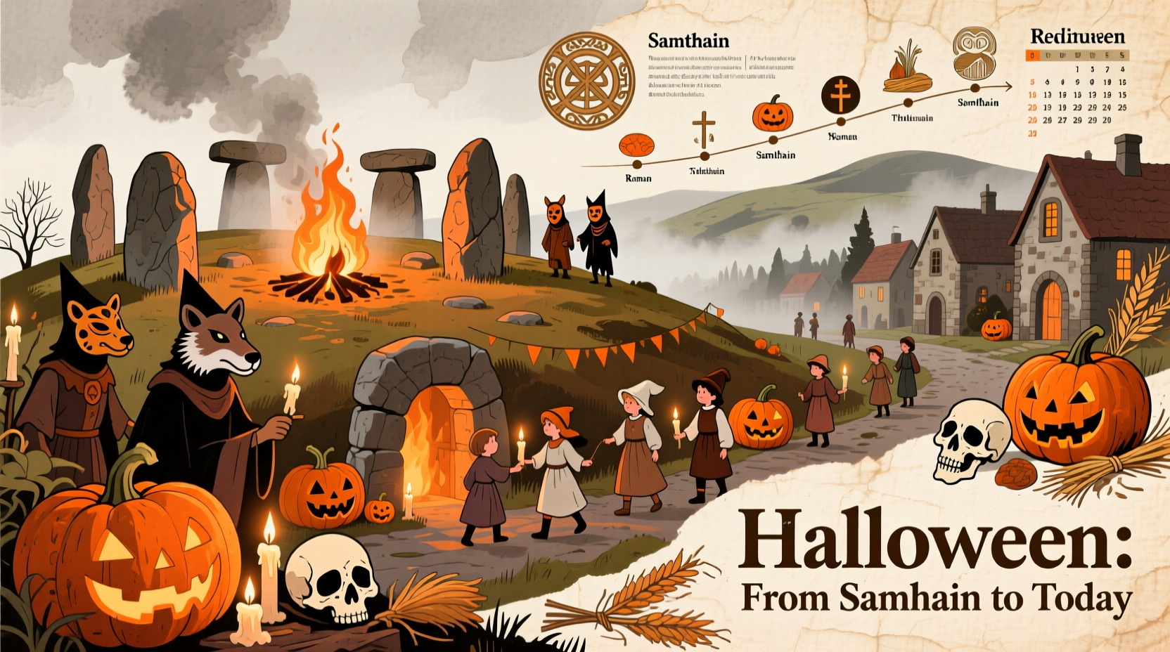 why do we celebrate halloween origins history and traditions