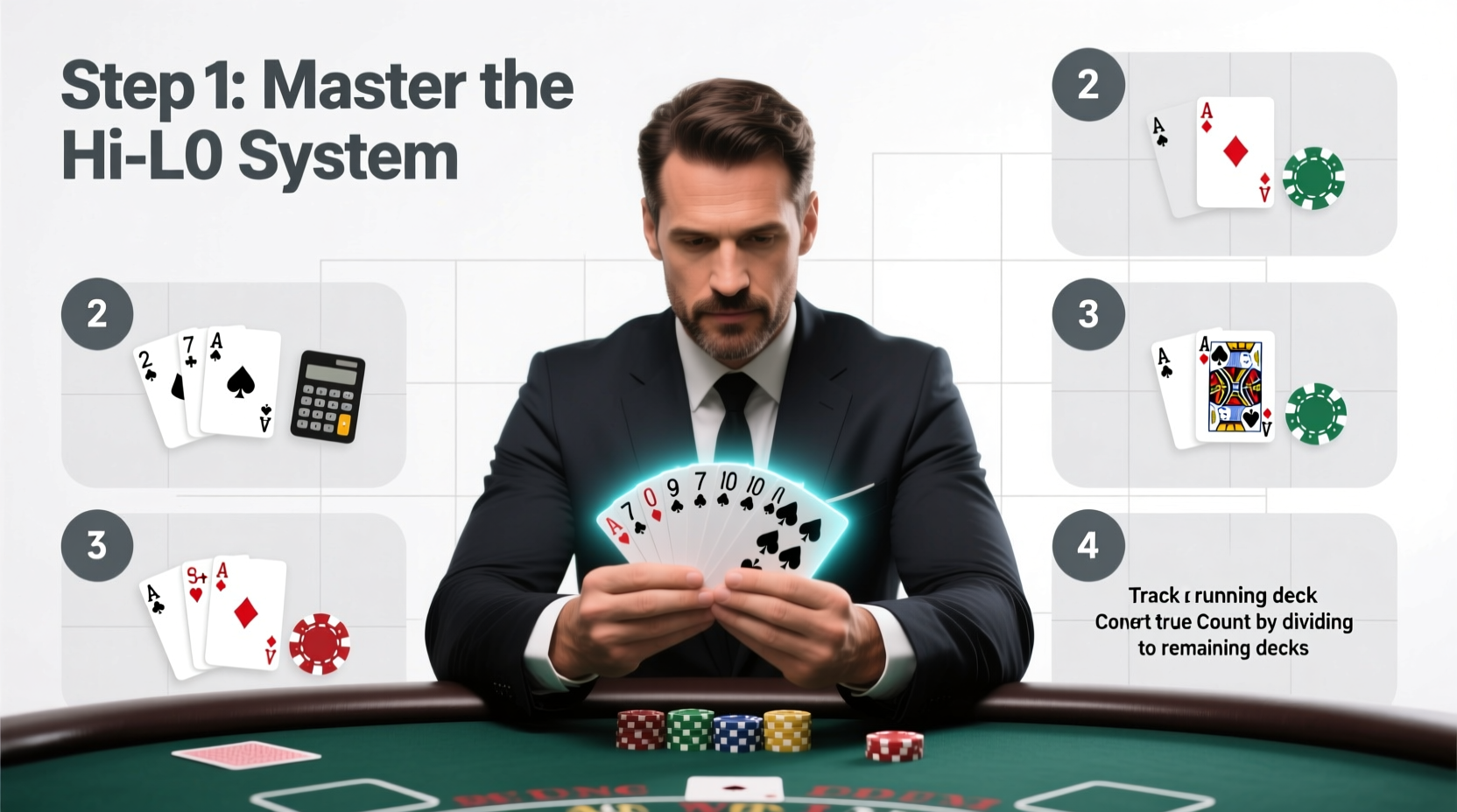 mastering blackjack card counting a step by step guide to improve your game