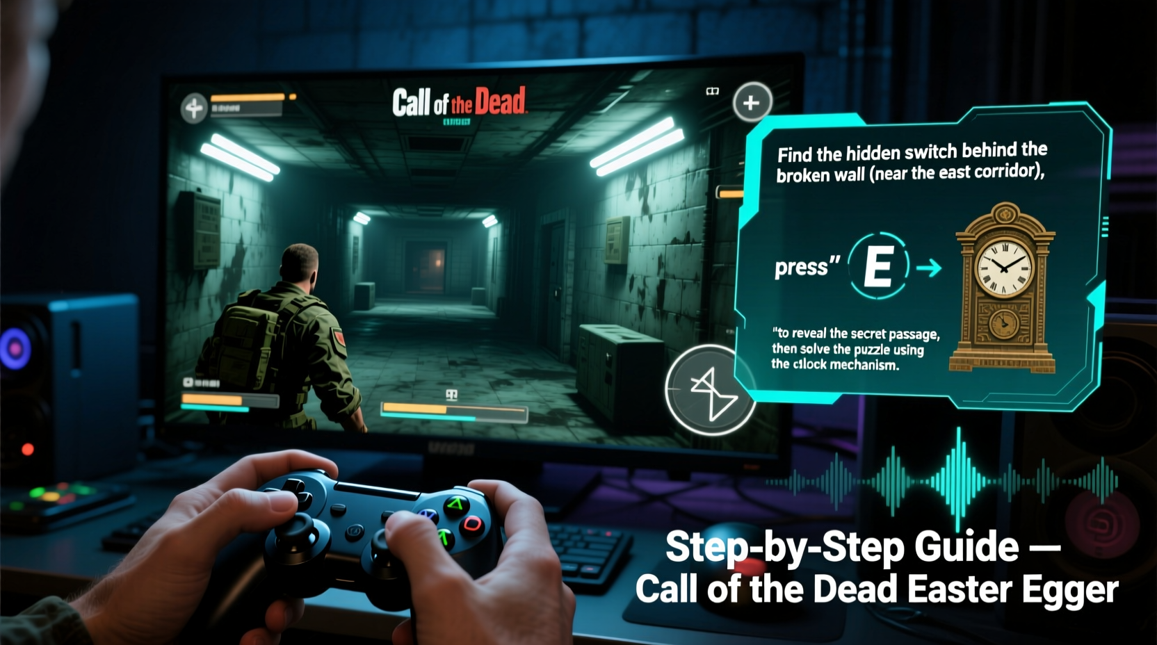 how to do the call of the dead easter egg