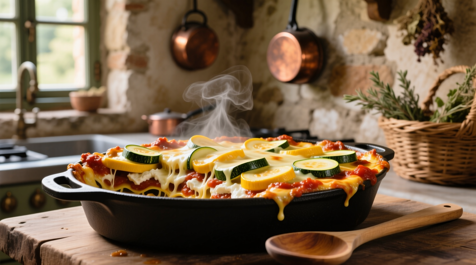 squash lasagna