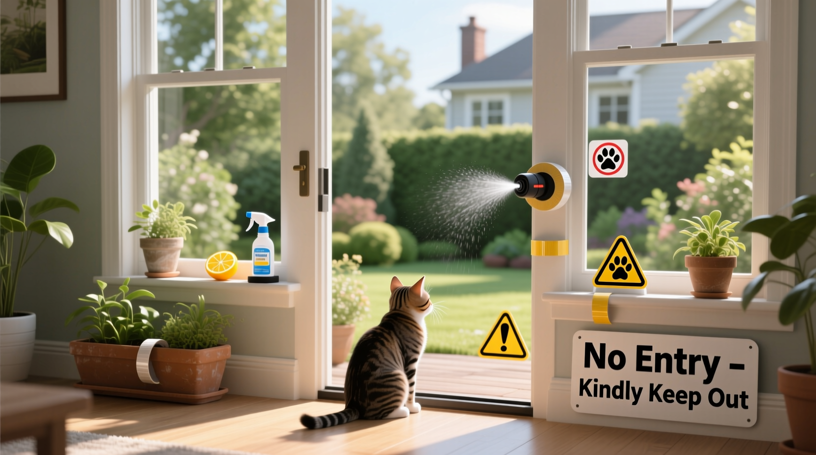 effective strategies to permanently keep cats out of your home without harm