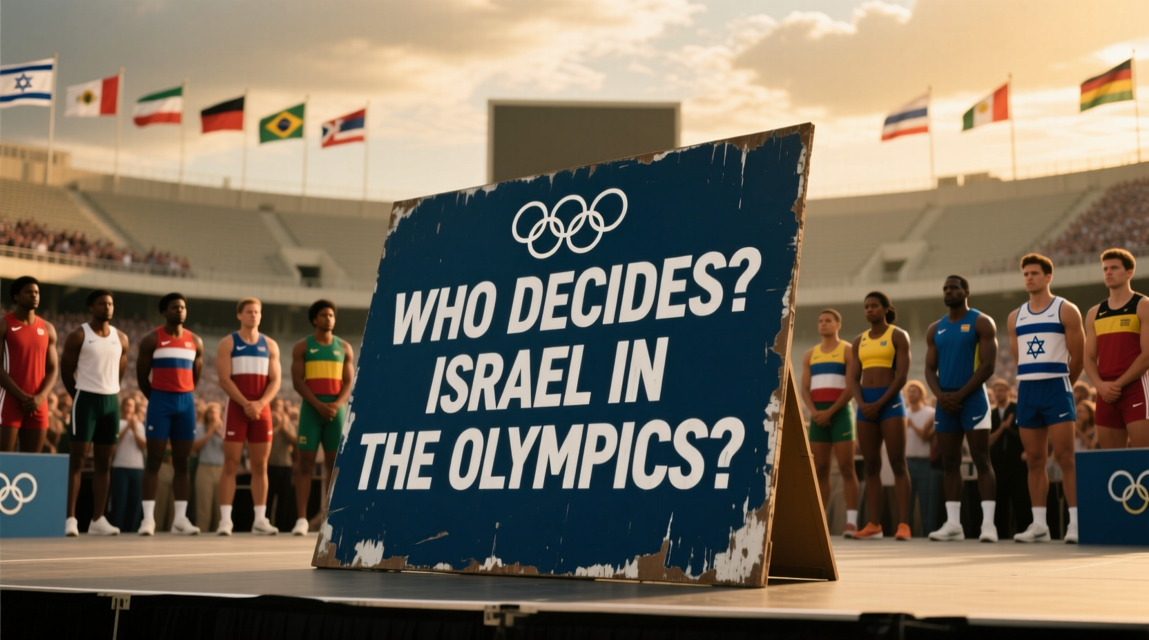 why is israel allowed in the olympics a complex issue
