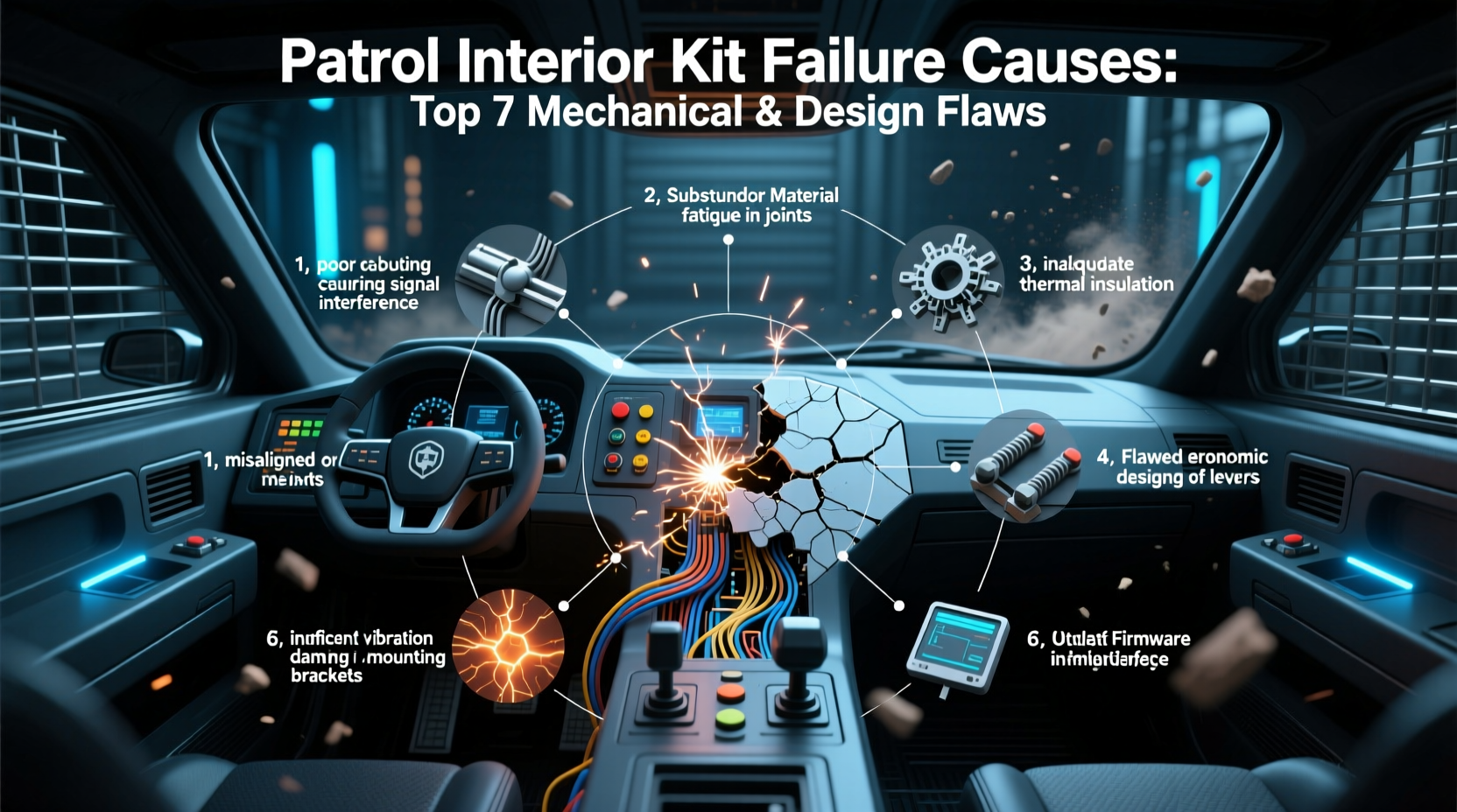 Patrol Interior Kit Failure Causes: Top 7 Mechanical & Design Flaws