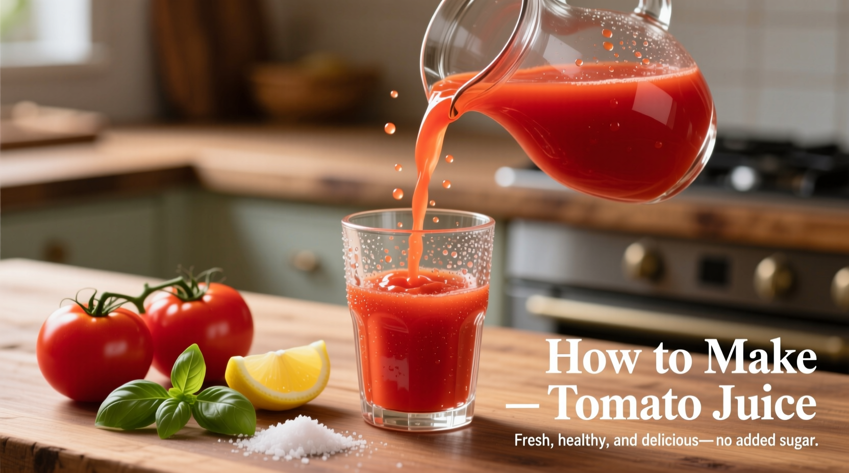 how can i make tomato juice
