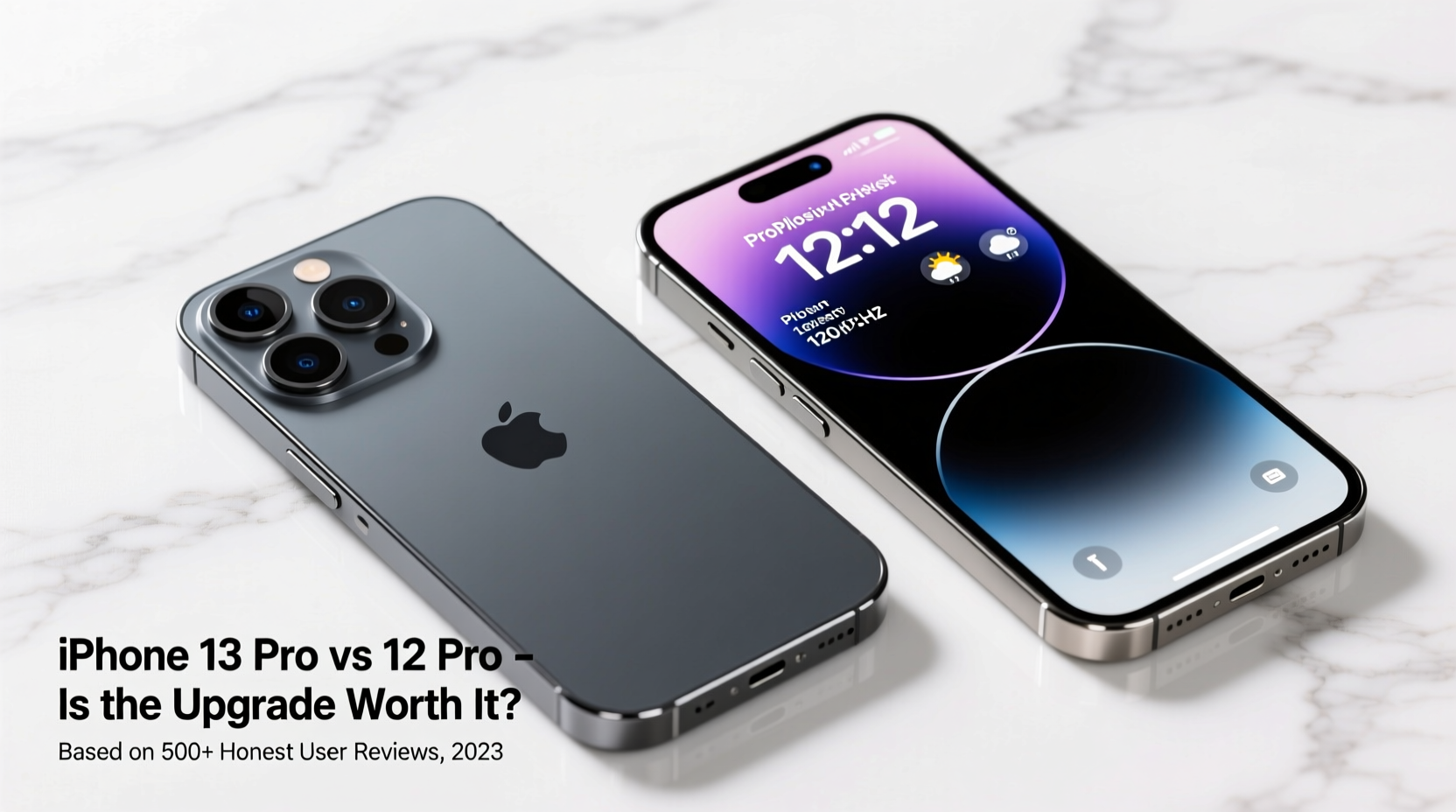iphone 13 pro vs 12 pro is the upgrade really worth it honest user reviews