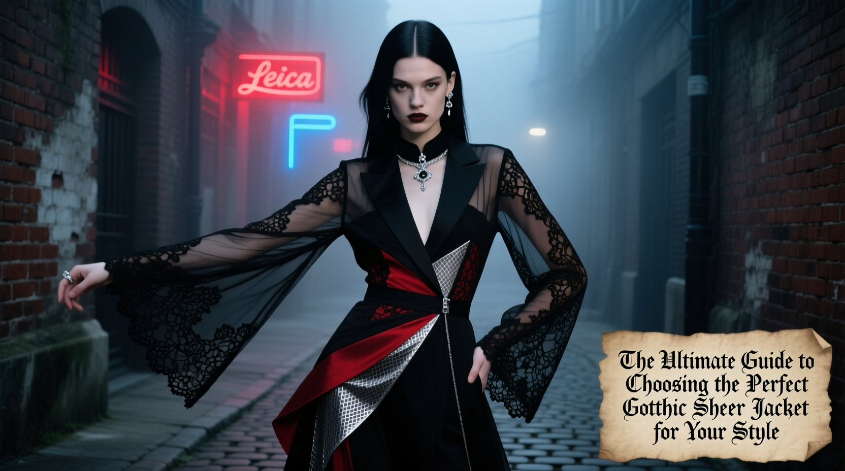 the ultimate guide to choosing the perfect gothic sheer jacket for your style