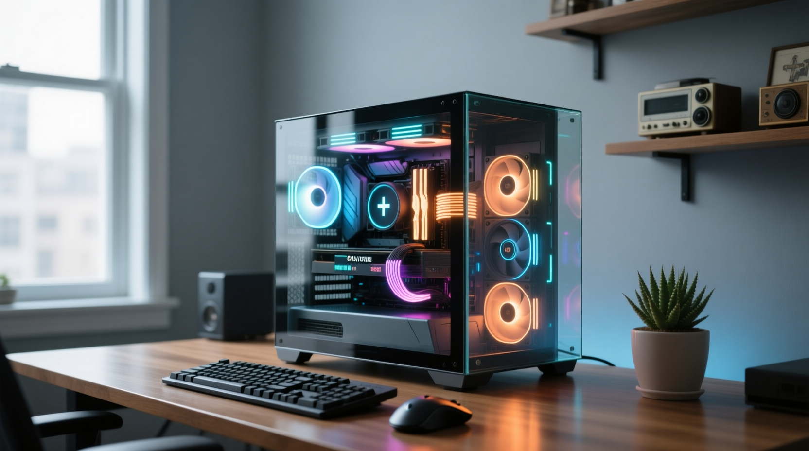 pc case screen