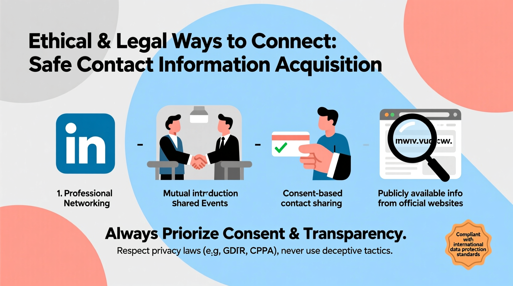 effective strategies on how to get someones contact information safely and legally