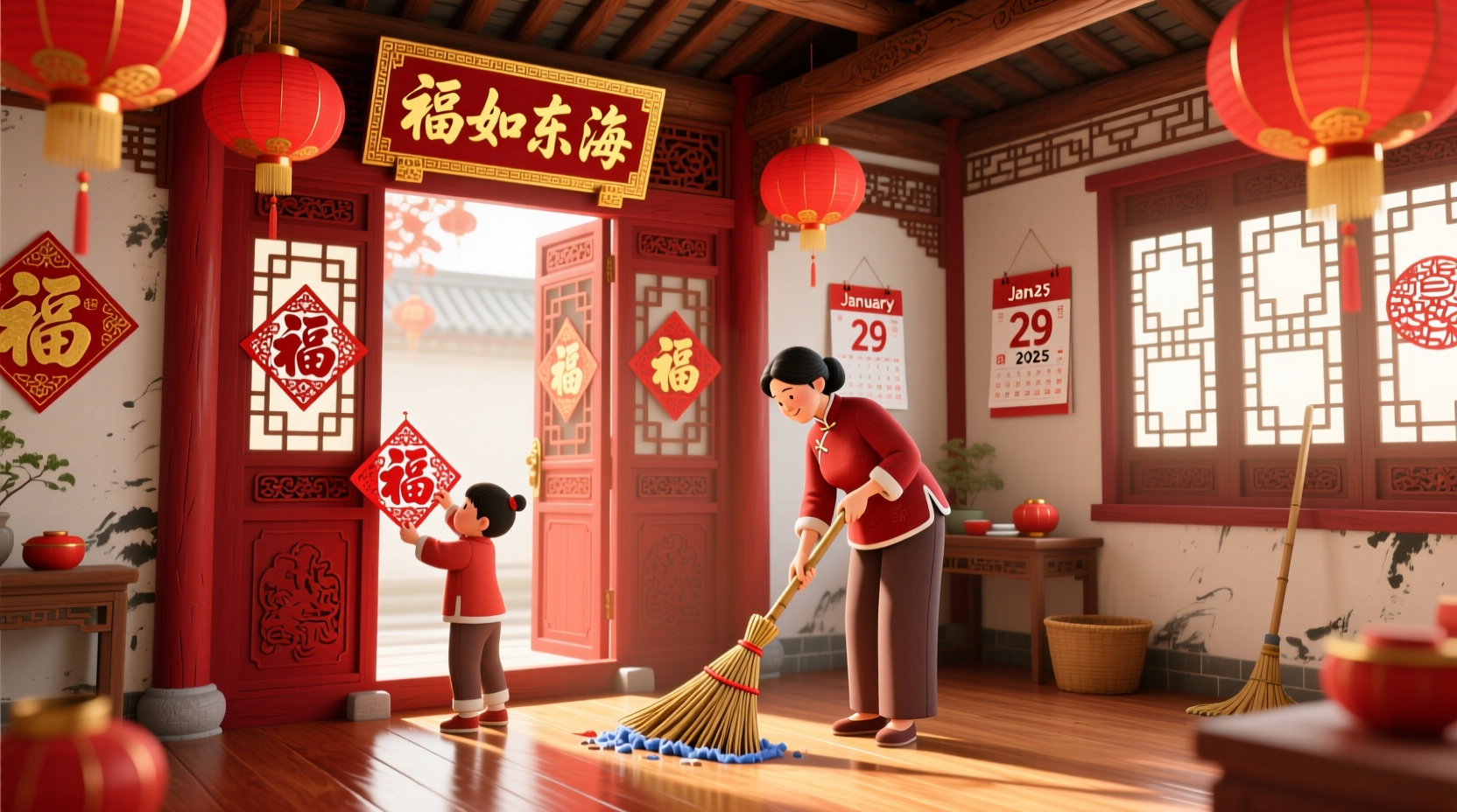 when is the chinese new year cleaning time